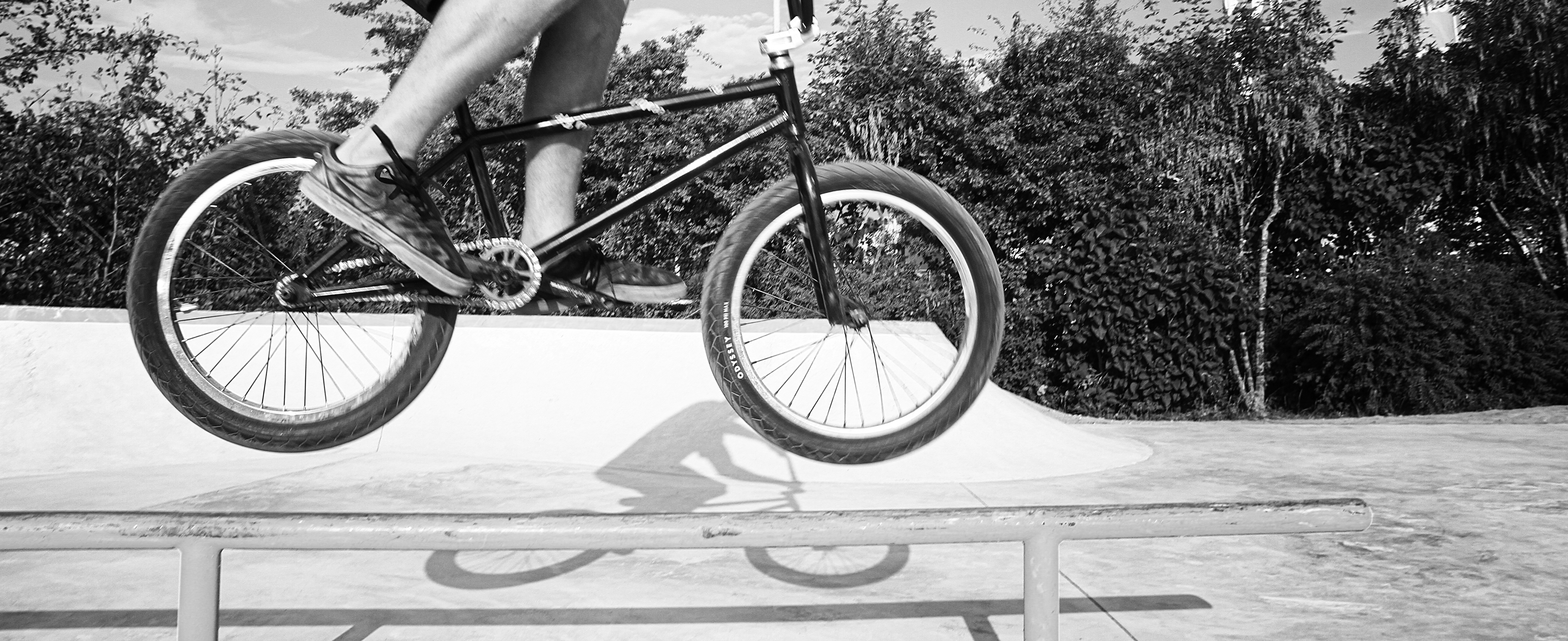 Skater på Cykel skygge